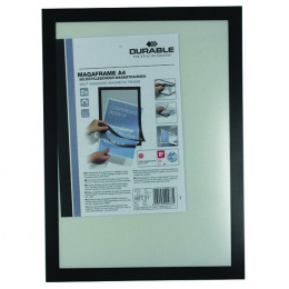 Durable Magaframe A4 Black [Pack of 2]