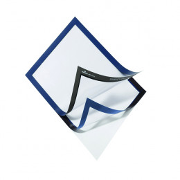 Duraframe Magnetic Frame A4 Dark Blue [Pack of 10]