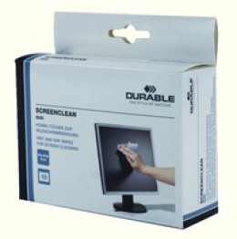 Durable Screenclean Duo [Pack of 10]