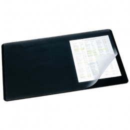 Durable Desk Mat 400x530mm Clear and Black