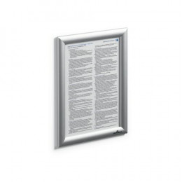Durable Aluminium Snap Frame Retail Clip Poster Holder Notice Board A4