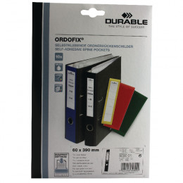 Ordofix Spine Label Black [Pack of 10]