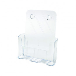 Deflecto Literature Holder A4 Clear