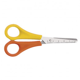 Westcott Kids Scissors 13cm Left Handed Orange and Yellow [Pack of 12]