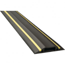 D-Line Floor Cable Cover Large Black and Yellow