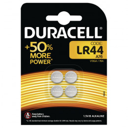 Duracell LR44 Button Batteries [Pack of 4]