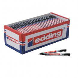 Edding 361 Drywipe Black Marker [Pack of 200]
