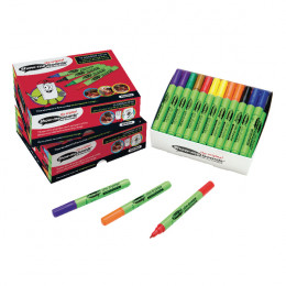 Show-me Medium Drywipe Pen Assorted [Pack of 50]