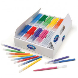 Swash Komfigrip Colouring Pen Fine Tip Assorted [Pack of 300]