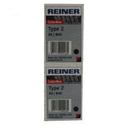 Colop Reiner B6K Replacement Ink Pad Black [Pack of 2]