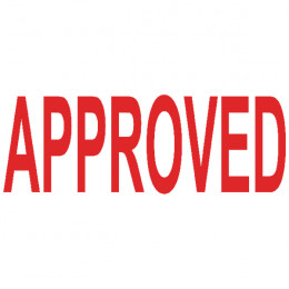 Colop P20 Stamp APPROVED 37x13mm Red