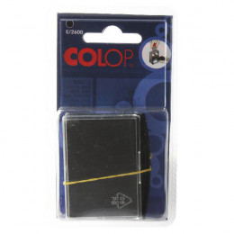 Colop E/2600 Replacement Pads Black [Pack of 2]