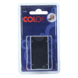 Colop E/40 Replacement Ink Pads Black [Pack of 2]
