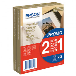 Epson Premium Glossy Photo Paper 100x150mm 2-FOR-1 (Pack of 40 + 40 Free)
