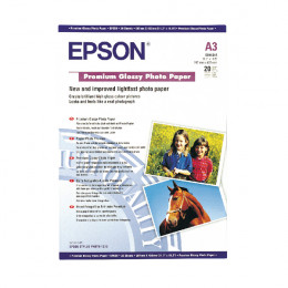 Epson S041315 A3 Premium Photo Glossy Paper [Pack of 20]