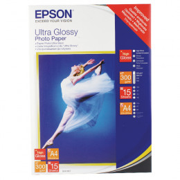 Epson S041927 Ultra Glossy Photo Paper [Pack of 15]