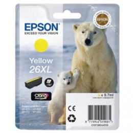 Epson T263440 High Capacity Yellow Ink Cartridge