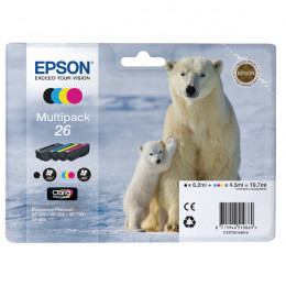 Epson T261640 Standard Capacity Pack of Four Ink Cartridge