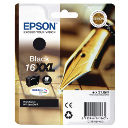 Epson T168140 Black Ink Cartridge 16XXL