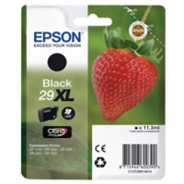 Epson 29XL High Yield Black Inkjet Cartridge C13T29914010 / T2991
