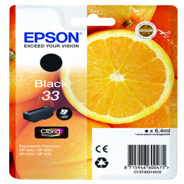 Epson 33 Black Inkjet Cartridge C13T33314010 / T3331