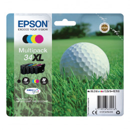 Epson 34XL Multipack 4 Ink Durabrite Ultra Cartridges