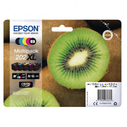 Epson 202XL Inkjet Cartridge [Pack of 5]