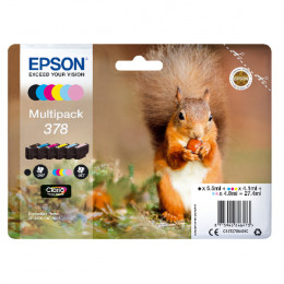 Epson 378 Photo HD Inkjet Cartridge [Pack of 6]