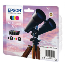 Epson Multipack 502 Ink 4-COLOURS C13T02V64010
