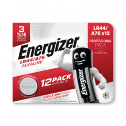 Energizer Alkaline LR44 Coin Cell [Pack of 12]