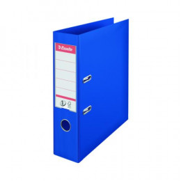 Esselte No1 Lever Arch File Slotted 75mm A4 Blue [Pack of 10]
