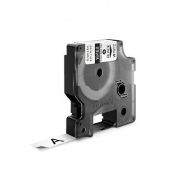 Dymo Tape Nylon White 12mm