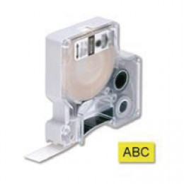 Dymo D1 Labels 6mm Black on Yellow