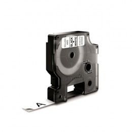 Dymo D1 Labels 12mm Black on White