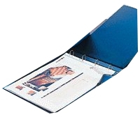 Esselte 4 Ring Binder A3 25mm Landscape Blue