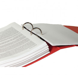 Esselte A4 Lever Arch File PVC 75mm Black [Pack of 10]