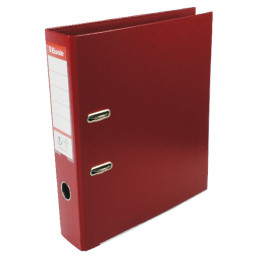 Esselte A4 Lever Arch File PVC 75mm Burgundy [Pack of 10]