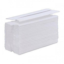 Facilities Hand Towel C-Fold One-Ply Recycled Size 230x310mm 200 Towels Per Sleeve White [Pack of 12]