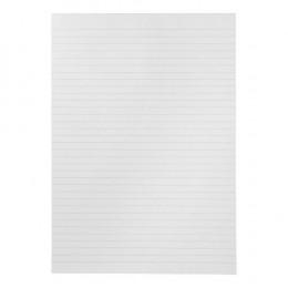 Eco Recycled Memo Pad Headbound 70GSM Ruled 160PP A4 White Paper [Pack of 10]