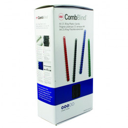 GBC Binding Combs A4 12.5mm 21 Ring Black [Pack of 100]