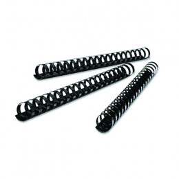GBC Binding Combs A4 25mm 21 Ring Black [Pack of 50]