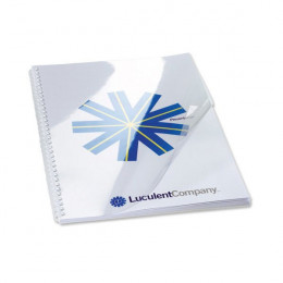 GBC 200mic Premium PVC Covers Clear [Pack of 100]