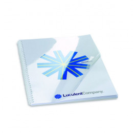 GBC 250mic Economy PVC Binding Covers Clear [Pack of 50]