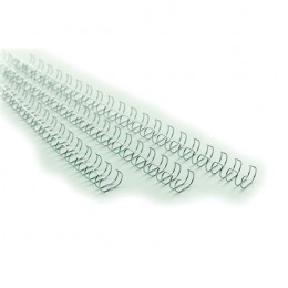 GBC 8mm 34 Ring Wires Silver [Pack of 100]