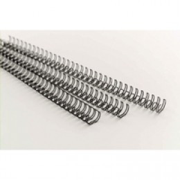 GBC 9.5mm 34 Ring Wires Black [Pack of 100]