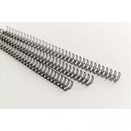 GBC 14mm 34 Ring Wires Black [Pack of 100]