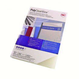 GBC Polyclear Covers Frosted Clear and Matt [Pack of 100]