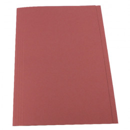 Guildhall Square Cut Folder 315g Pink [Pack of 100]