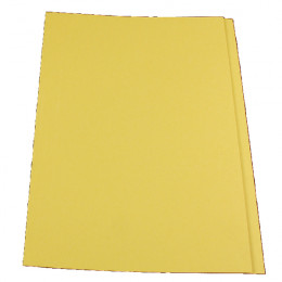 Guildhall Square Cut Folder 315g Yellow [Pack of 100]