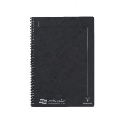 Europa A4 Sidebound Notemaker Black [Pack of 10]